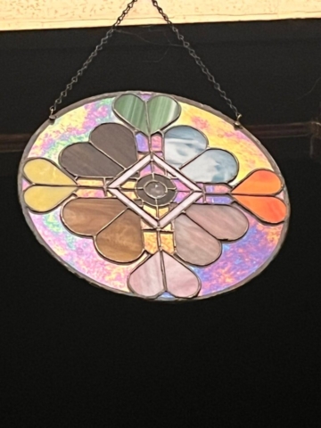 Stained Glass Heart