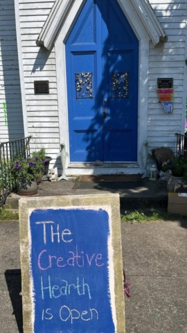The Creative Hearth Is Open